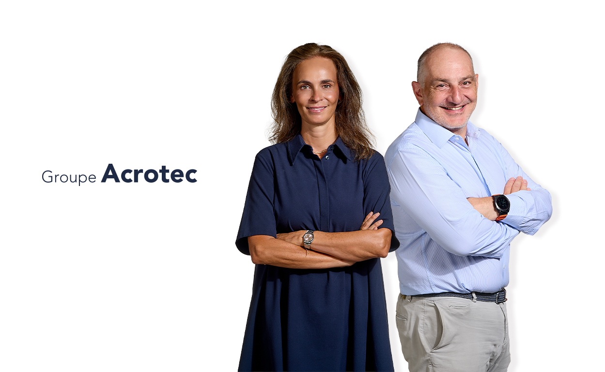 Groupe Acrotec Laetitia Rouxel Silvio Bracone