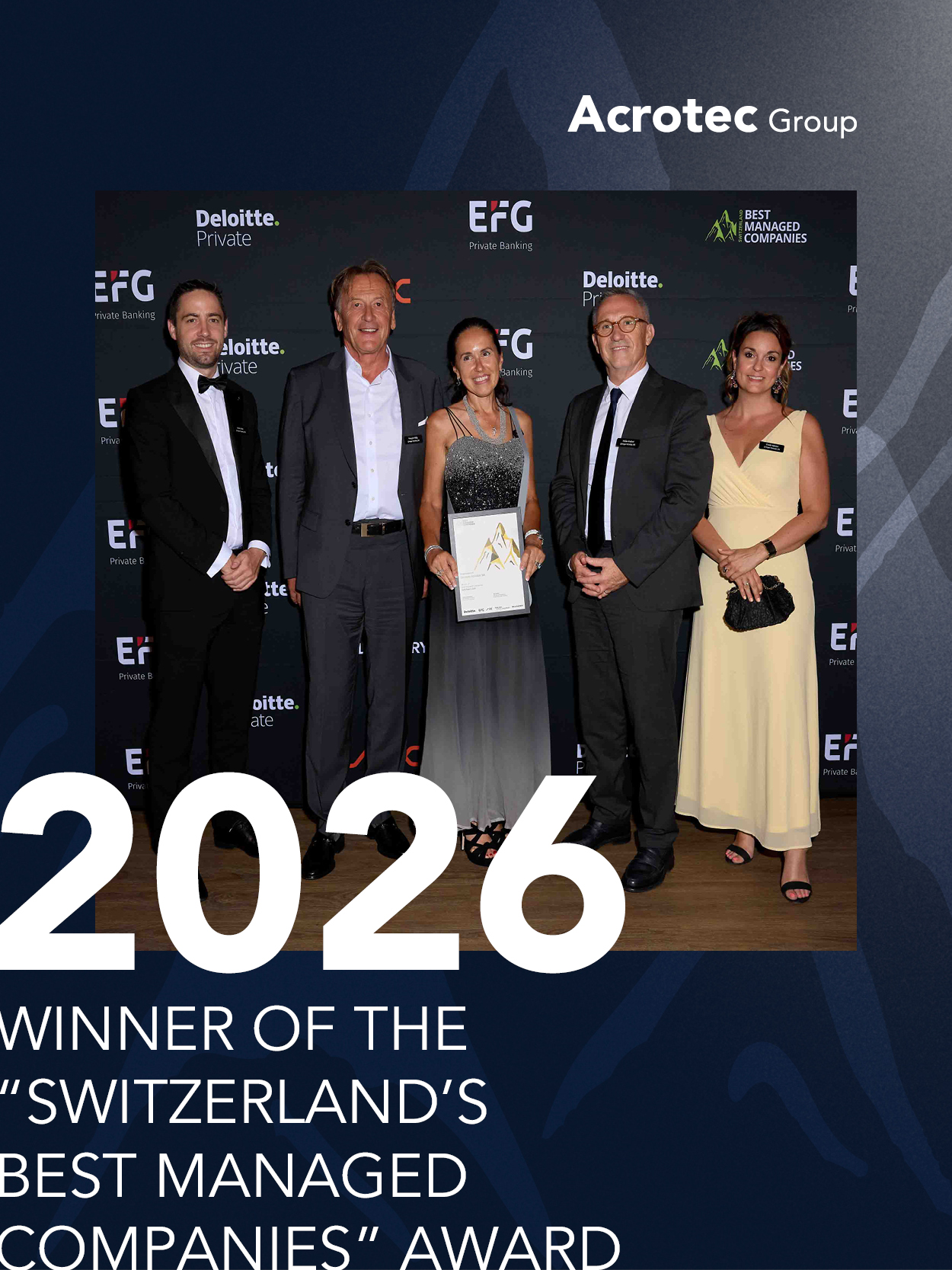 Best Managed Company 2026 - Acrotec Group